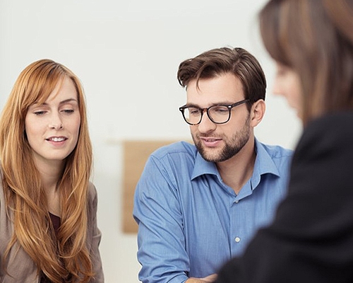 people having an advisory meeting
