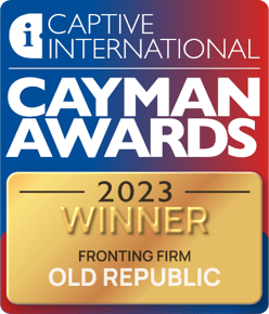 Captive International Cayman Awards 2023 Winner Fronting Firm Old Republic