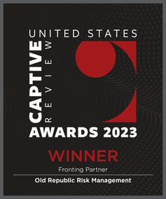 United States Captive Review Awards 2023 Winner Fronting Partner Old Republic Risk Management