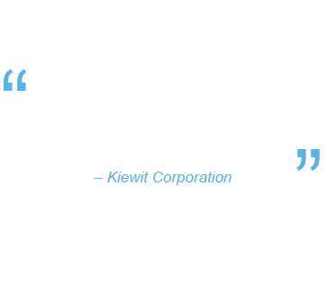 Testimonial - Kiewit Corporation