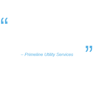 Testimonial - Primeline Utility Services